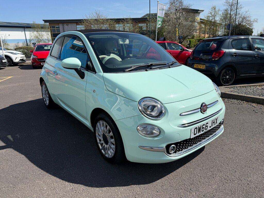 Fiat 500C 0.9 Twinair Lounge Convertible E Green #3