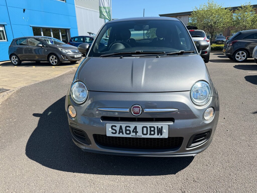 Fiat 500 1.2 S Hatchback Euro 6 Ss 69 SA64OBW Grey #2