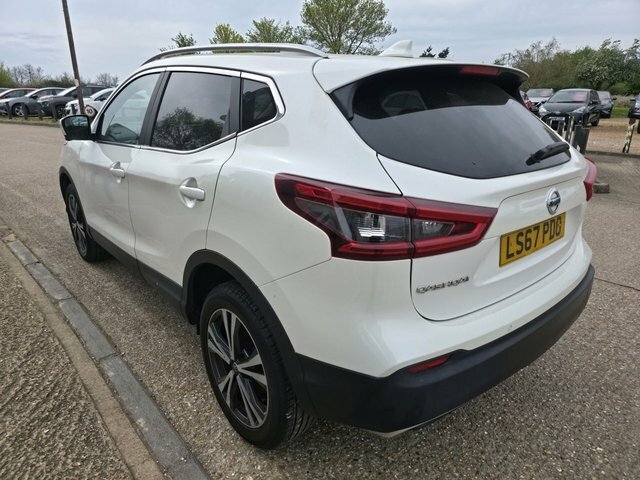 Nissan Qashqai Dci N-connecta Suv LS67PDO White #6