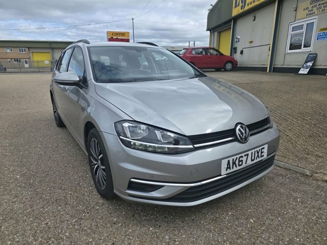 Volkswagen Golf Tdi Se Estate Silver #2