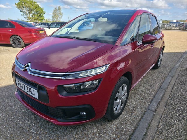 Citroen C4 Picasso Bluehdi Touch Edition Mpv Red #4