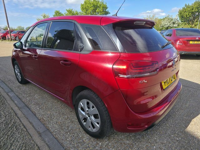 Citroen C4 Picasso Bluehdi Touch Edition Mpv Red #6