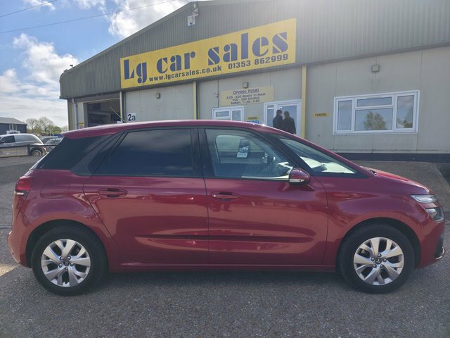 Citroen C4 Picasso Bluehdi Touch Edition Mpv Red