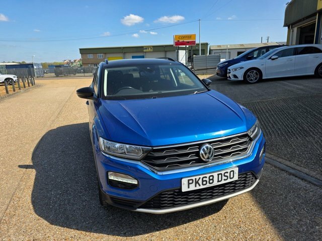 Volkswagen T-Roc Tsi Design Suv PK68DSO Blue #6