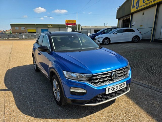 Volkswagen T-Roc Tsi Design Suv PK68DSO Blue #4