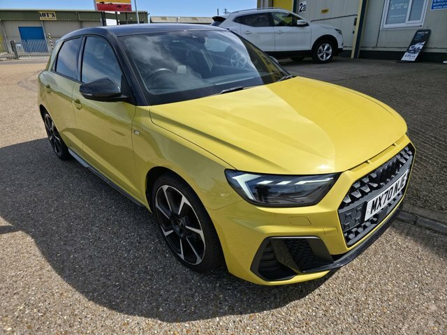 Audi A1 Tfsi 35 S Line MX70NJE Yellow #2