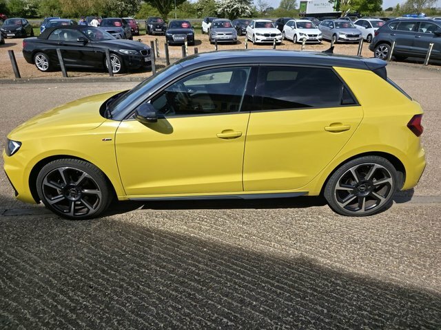 Audi A1 Tfsi 35 S Line MX70NJE Yellow #5