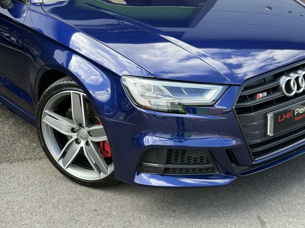 Audi S3 Saloon 2.0 Tfsi Black Edition 201767 VE67BDO Blue #2