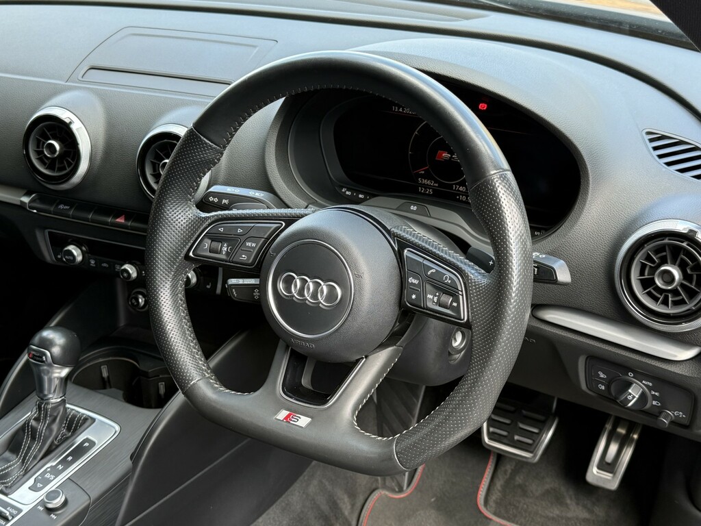 Audi S3 Saloon 2.0 Tfsi Black Edition 201767 VE67BDO Blue #3