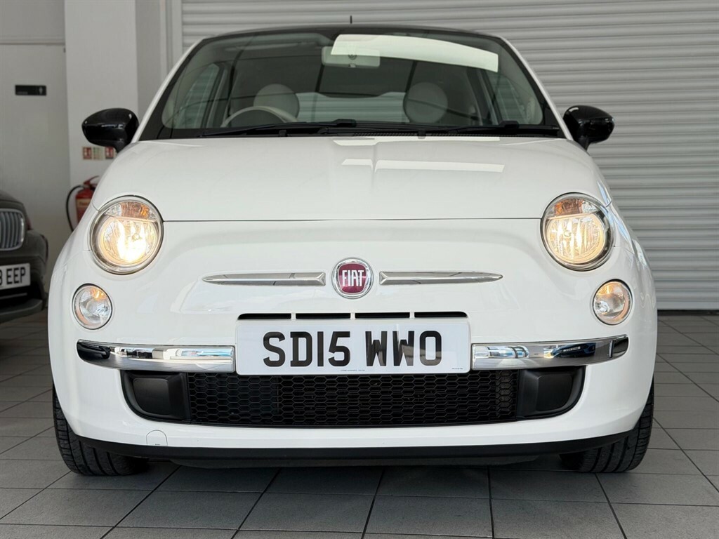 Fiat 500 1.2 8V Cult Euro 6 Ss SD15WWO White #5