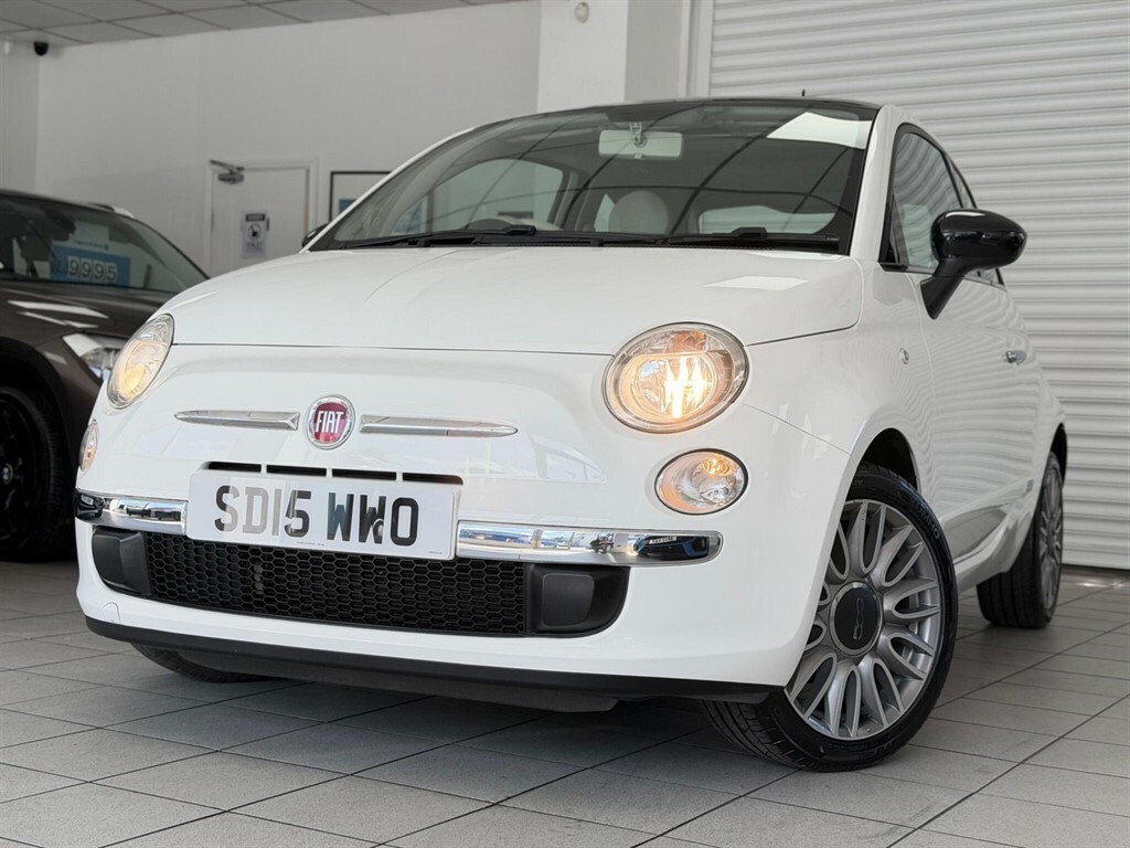 Fiat 500 1.2 8V Cult Euro 6 Ss White