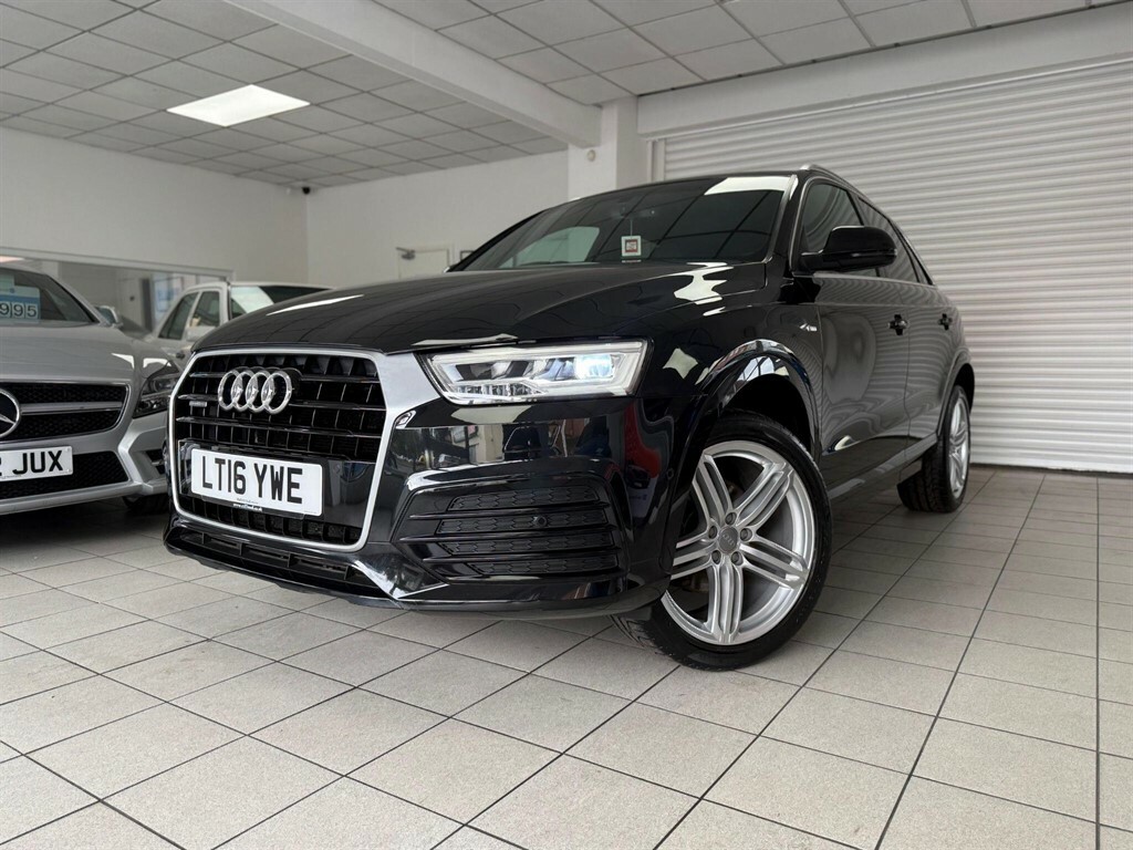 Audi Q3 2.0 Tdi S Line Plus Quattro Euro 6 Ss Black