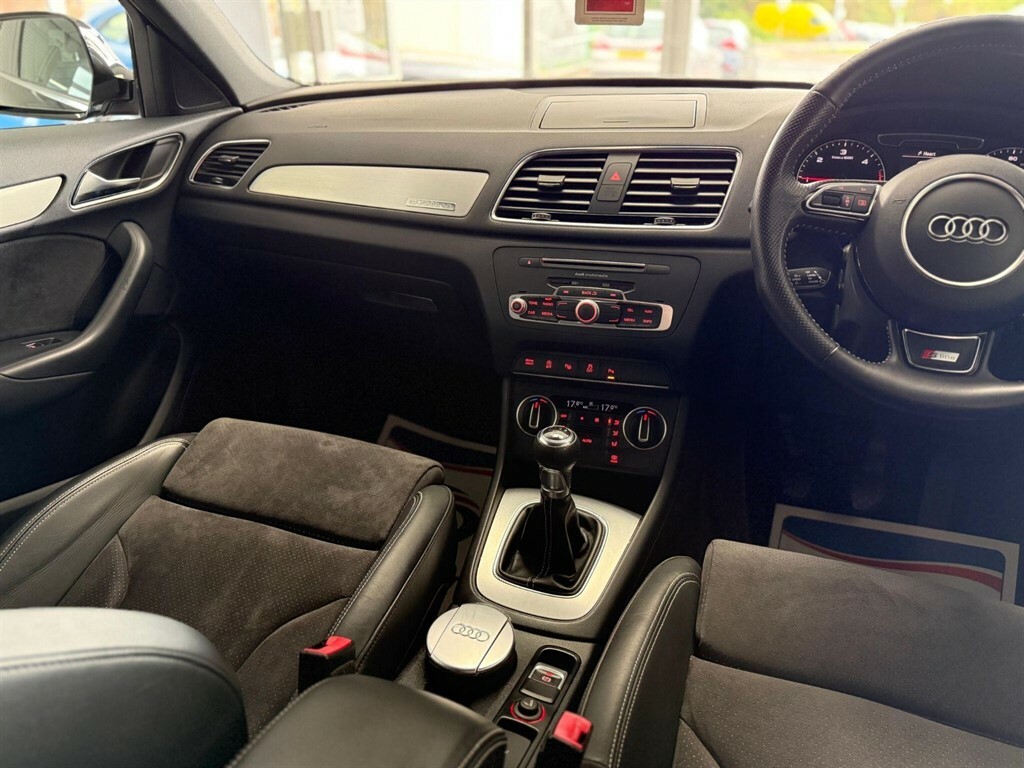 Audi Q3 2.0 Tdi S Line Plus Quattro Euro 6 Ss Black #2