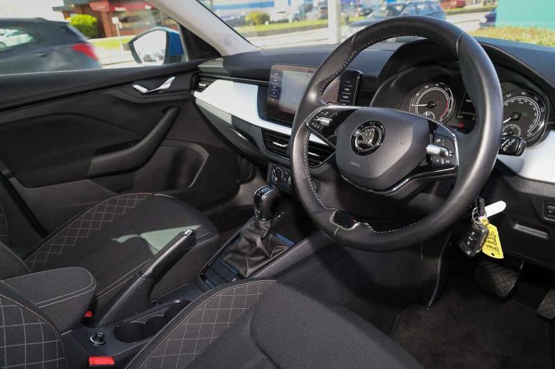 Skoda Kamiq 1.0 Tsi 110 Se Drive Dsg - 2023 72 GY72VZC Blue #6