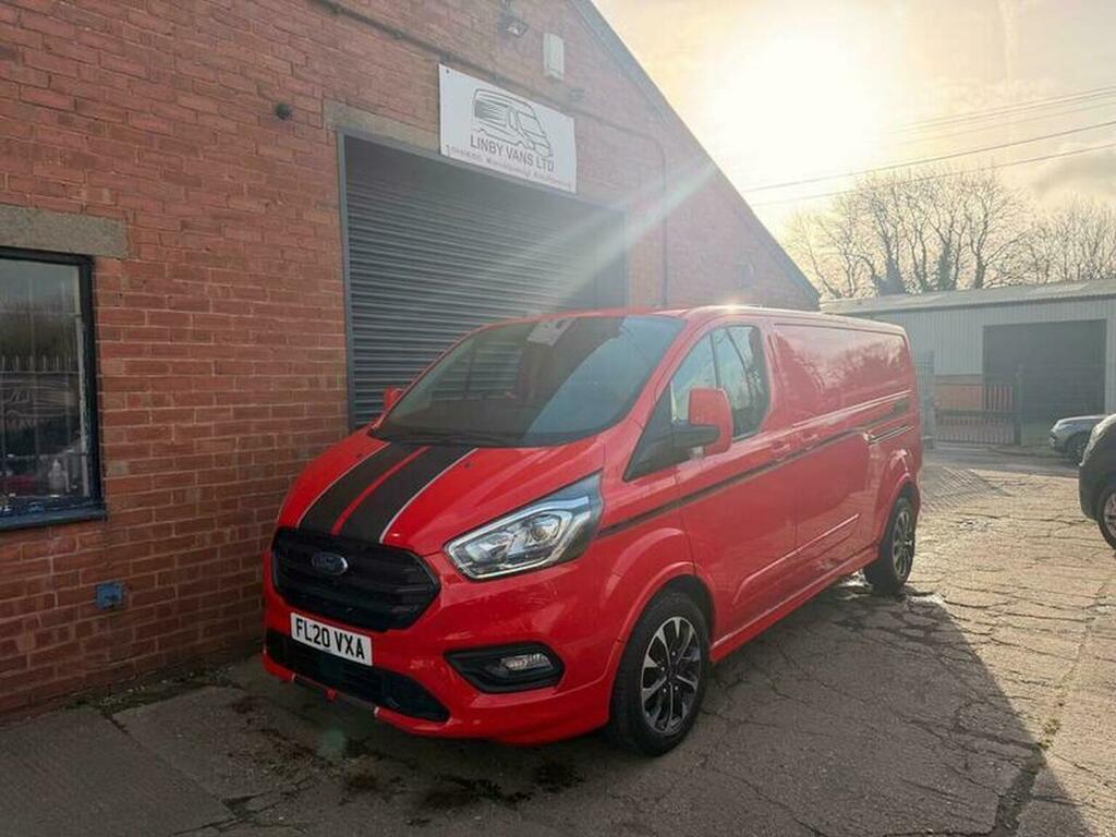 Ford Transit Custom 2.0 310 Ecoblue Sport L2 H1 Euro 6 Ss Red #2