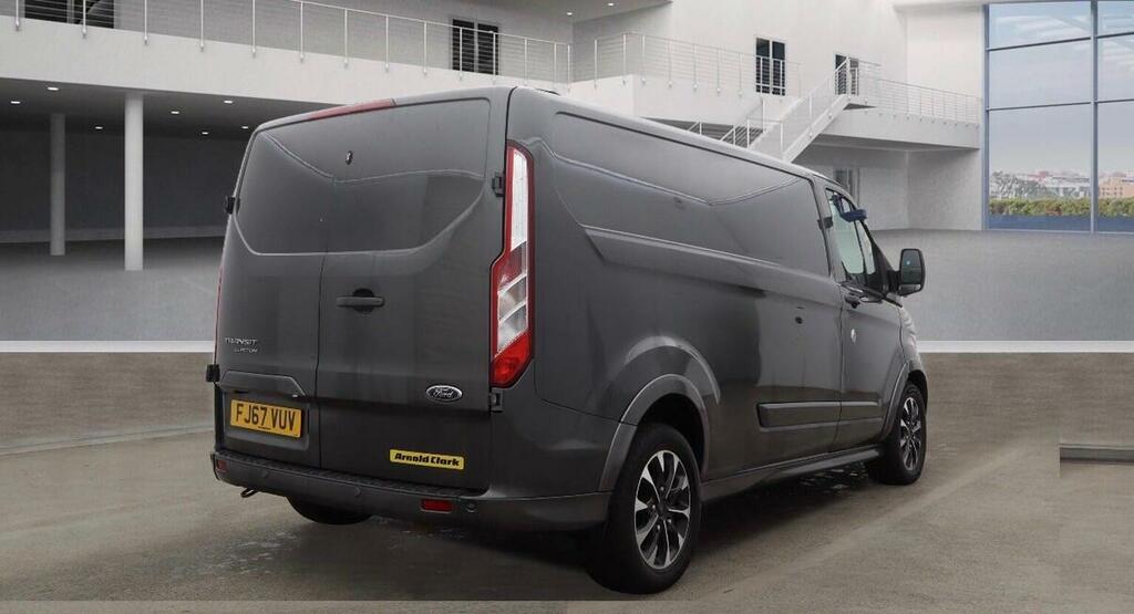 Ford Transit Custom 2.0 Tdci 290 Sport L2 H1 FJ67VUV Grey #4