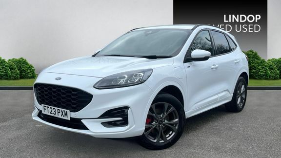 Ford Kuga 2.5 Ecoboost Duratec 14.4Kwh St-line Cvt Euro 6 S FT23PXM White #3