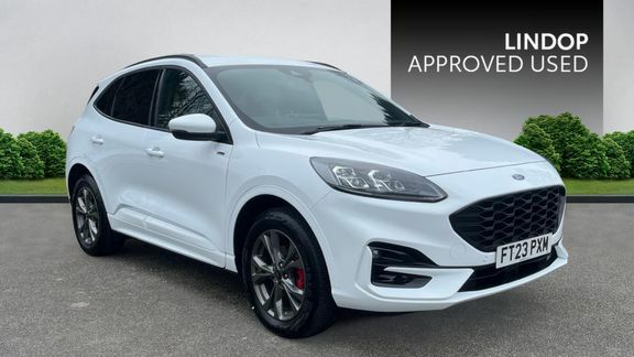 Ford Kuga 2.5 Ecoboost Duratec 14.4Kwh St-line Cvt Euro 6 S White