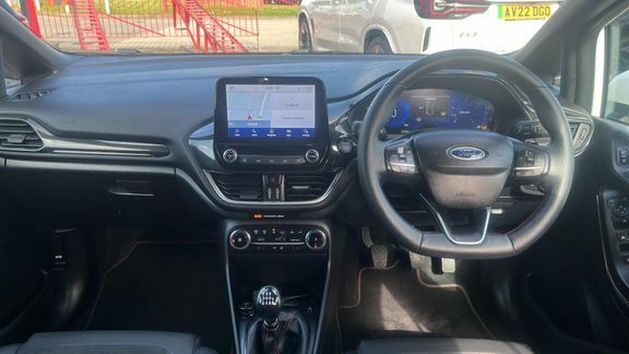 Ford Fiesta 1.0T Ecoboost St-line X Euro 6 Ss MC72UAS White #5