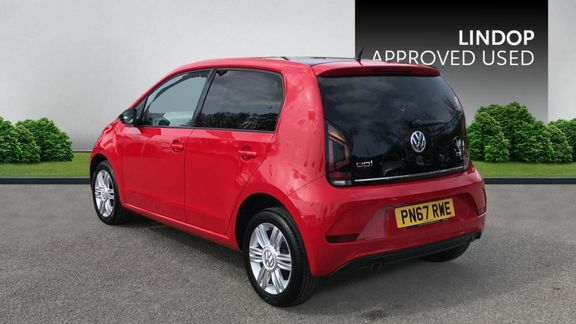 Volkswagen Up 1.0 High Up Euro 6 Ss PN67RWE Red #4