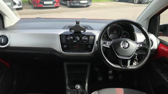 Volkswagen Up 1.0 High Up Euro 6 Ss PN67RWE Red #5