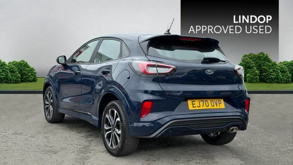 Ford Puma 1.0T Ecoboost St-line Dct Euro 6 Ss EJ70OVP Blue #4