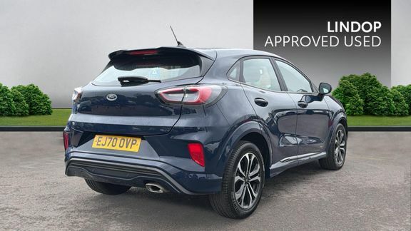 Ford Puma 1.0T Ecoboost St-line Dct Euro 6 Ss EJ70OVP Blue #2