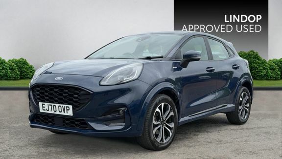 Ford Puma 1.0T Ecoboost St-line Dct Euro 6 Ss EJ70OVP Blue #3