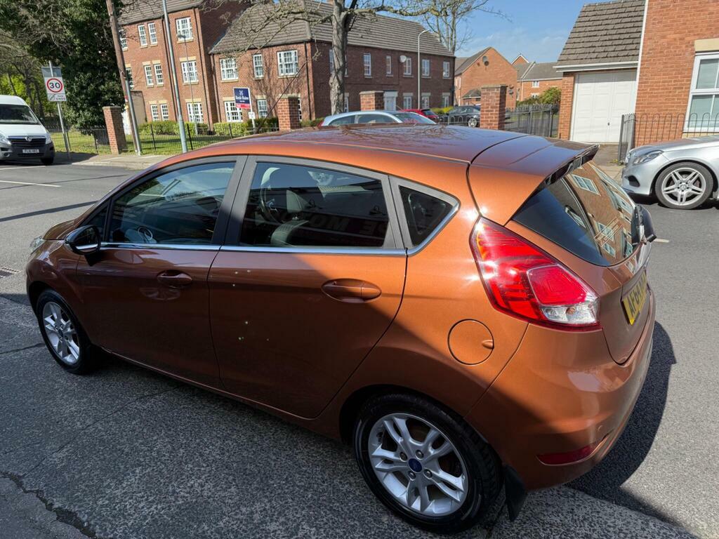 Ford Fiesta 1.6 Zetec Powershift Euro 5 AF64KMJ Brown #4