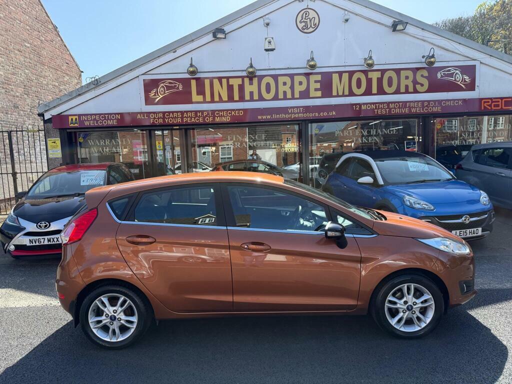 Ford Fiesta 1.6 Zetec Powershift Euro 5 AF64KMJ Brown #2