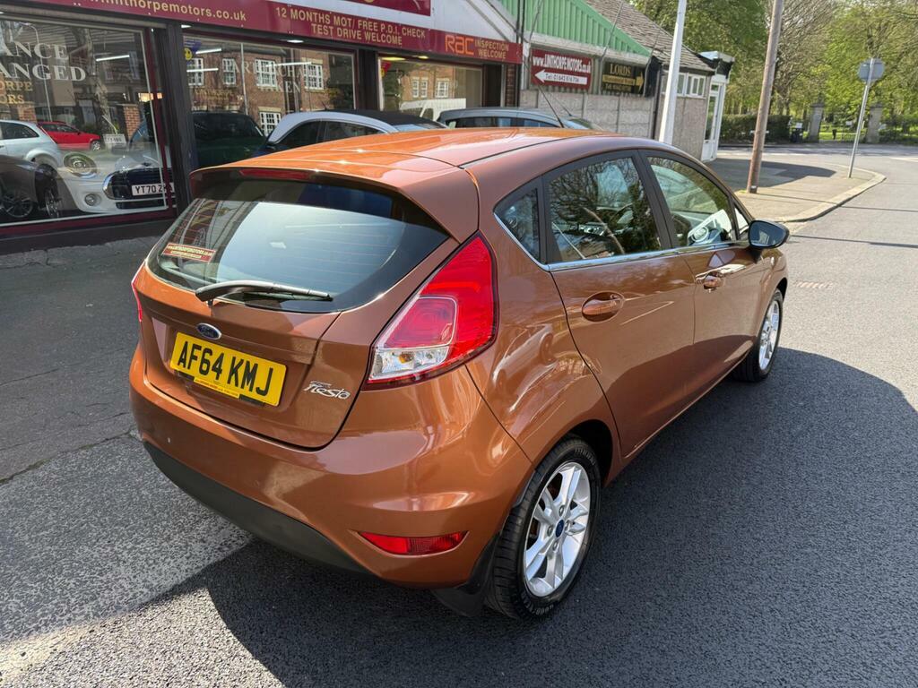 Ford Fiesta 1.6 Zetec Powershift Euro 5 AF64KMJ Brown #3