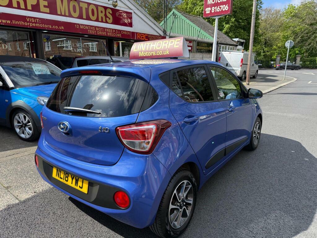 Hyundai I10 1.0 Go Se Euro 6 NL18YWJ Blue #3
