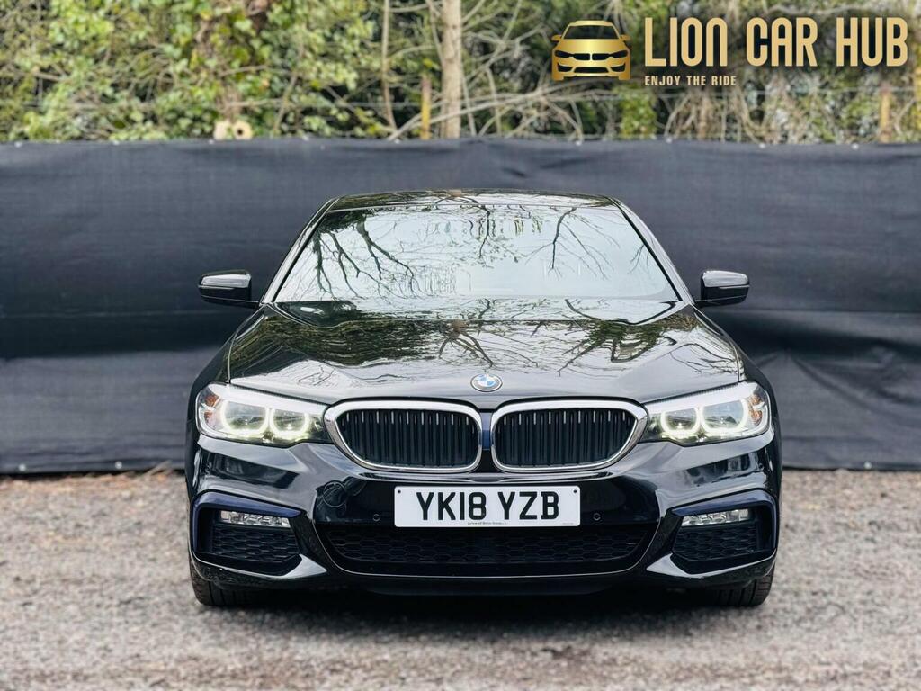 BMW 5 Series 3.0 530D M Sport Xdrive Euro 6 Ss YK18YZB Black #6