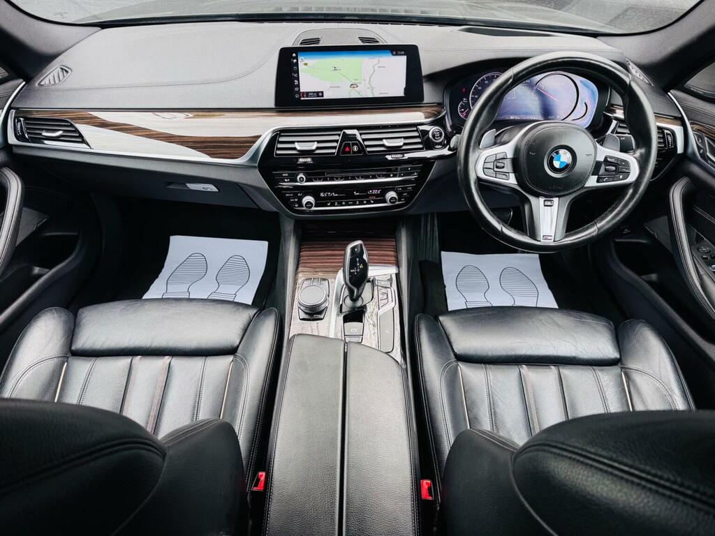 BMW 5 Series 3.0 530D M Sport Xdrive Euro 6 Ss YK18YZB Black #5