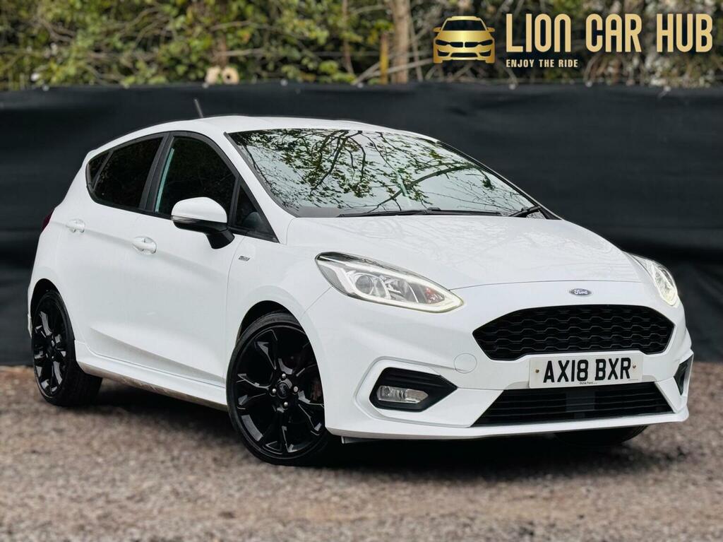 Ford Fiesta 1.0T Ecoboost St-line Euro 6 Ss White