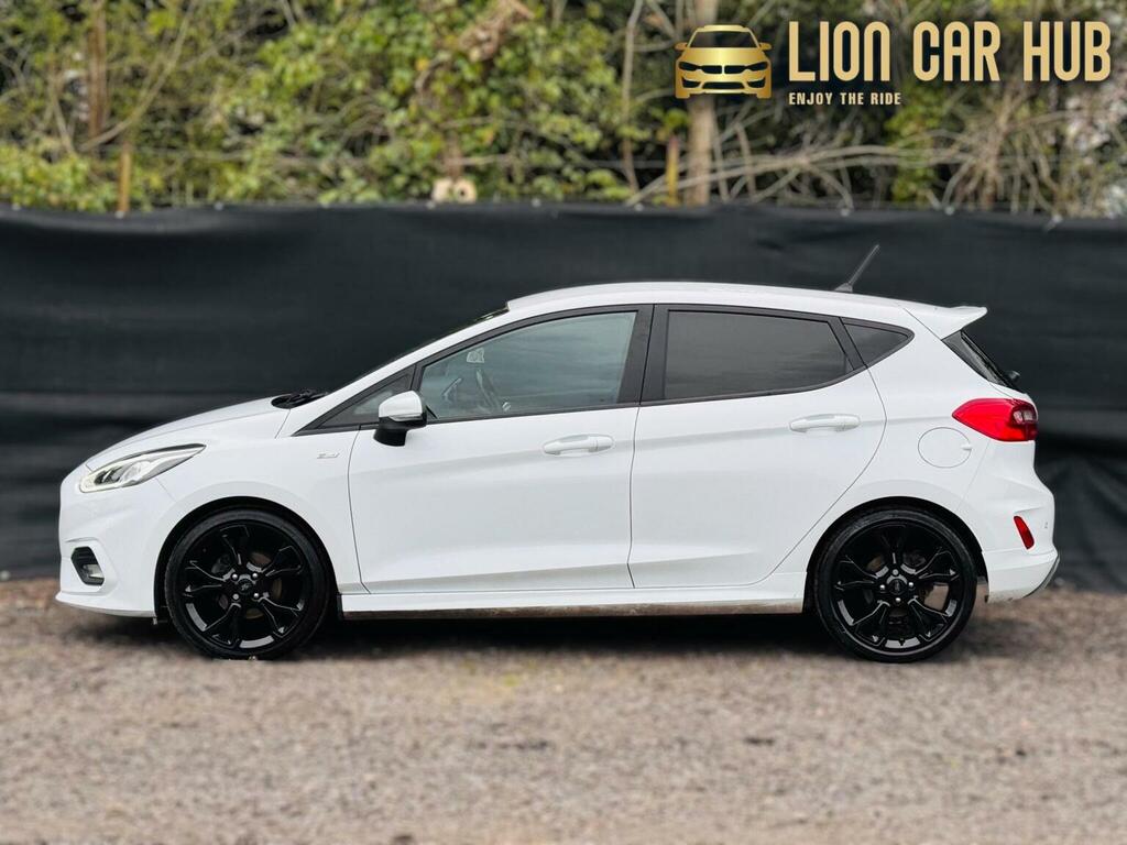 Ford Fiesta 1.0T Ecoboost St-line Euro 6 Ss AX18BXR White #6