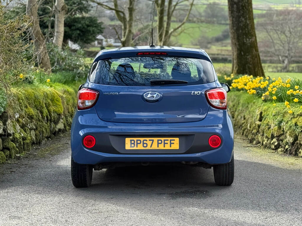 Hyundai I10 1.0 Se BP67PFF Blue #4