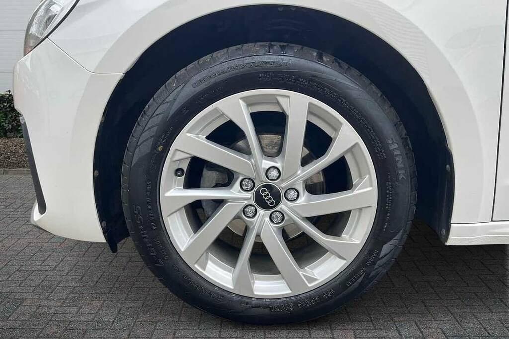 Audi A1 25 Tfsi Sport BT74SZD White #5