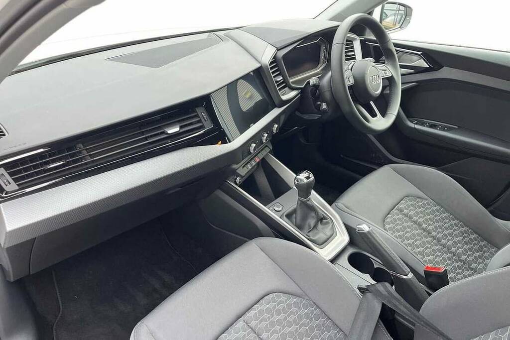 Audi A1 25 Tfsi Sport BT74SZD White #2
