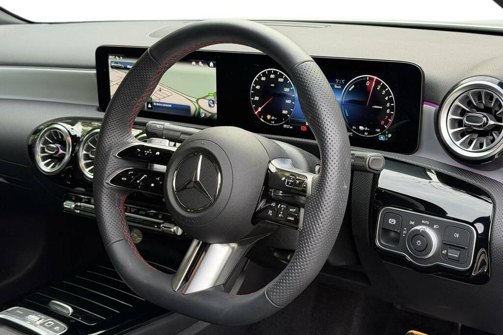 Mercedes-Benz A Class A250e Amg Line Executive White #4