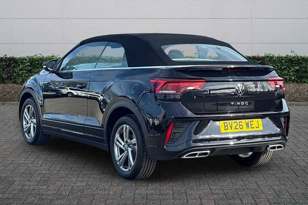 Volkswagen T-Roc 1.5 Tsi R-line Dsg BV26WEJ Black #3