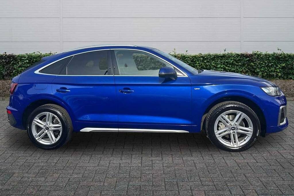 Audi Q5 40 Tdi Quattro S Line S Tronic VF23KNE Blue #4
