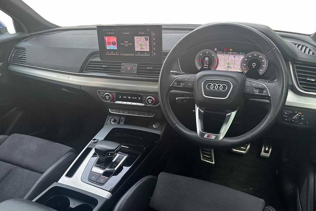 Audi Q5 40 Tdi Quattro S Line S Tronic VF23KNE Blue #6