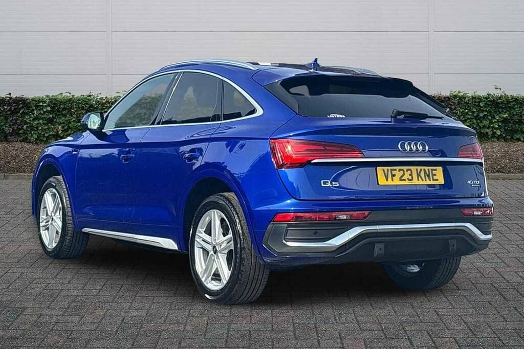 Audi Q5 40 Tdi Quattro S Line S Tronic VF23KNE Blue #3