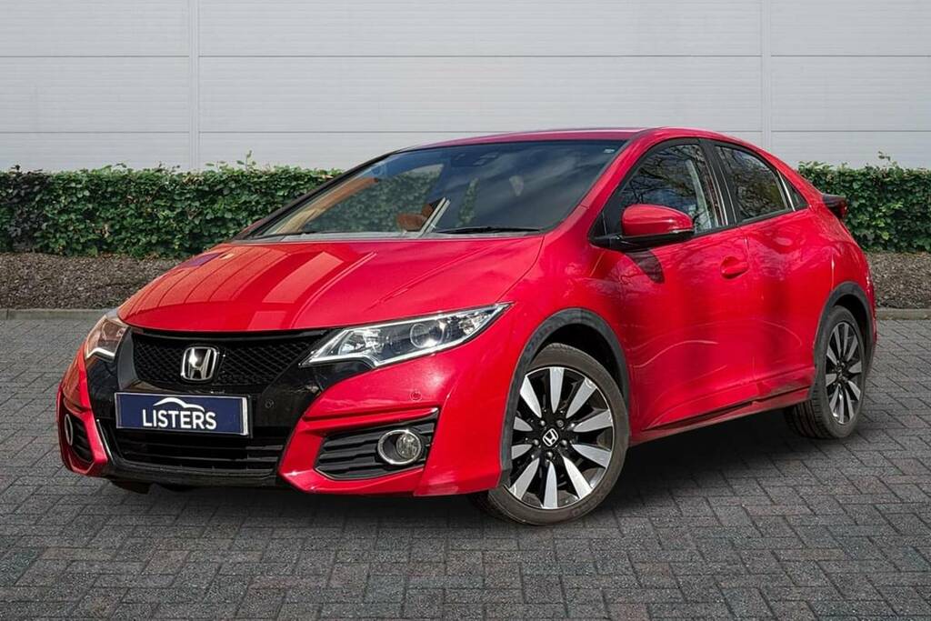 Honda Civic 1.4 I-vtec Se Plus Red #6