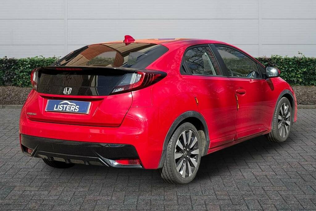 Honda Civic 1.4 I-vtec Se Plus Red #5