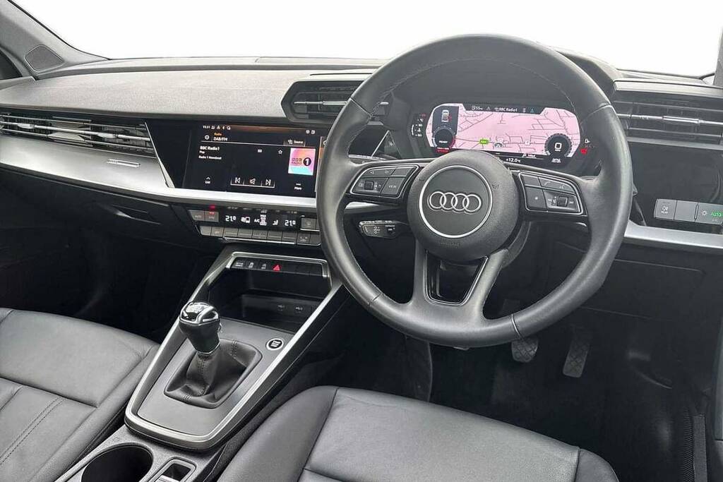 Audi A3 30 Tfsi Sport VK22UKM White #6