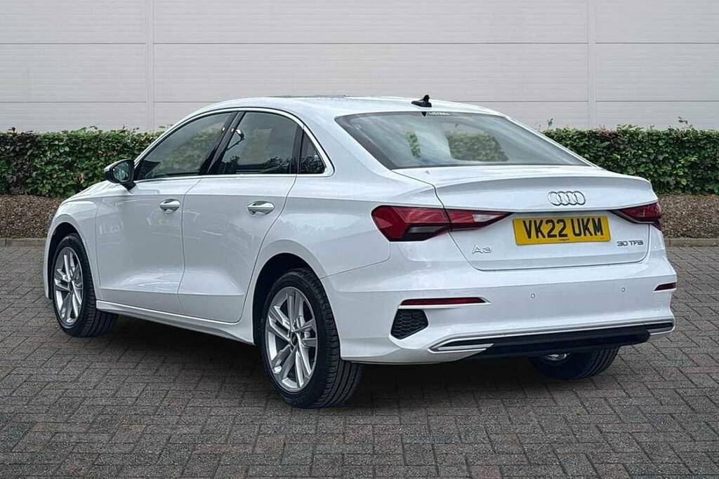 Audi A3 30 Tfsi Sport VK22UKM White #3