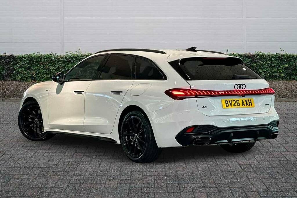 Audi A5 2.0 Tfsi 299 E Quattro Black Ed S Tronic BV26AXH White #3