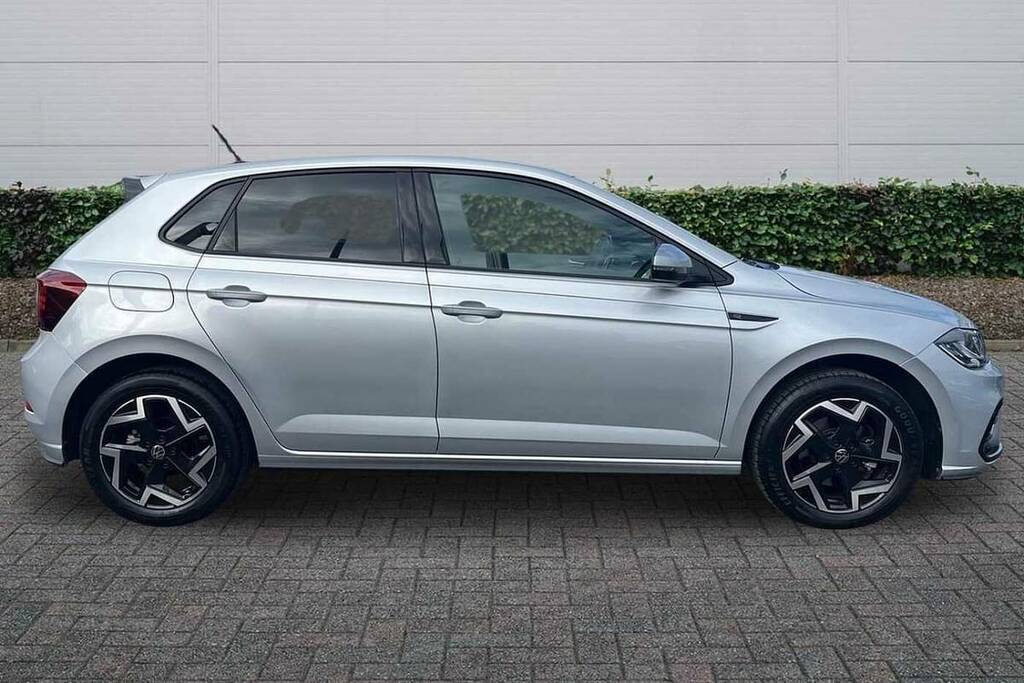 Volkswagen Polo 1.0 Tsi 115 R-line Dsg DK75YRF Silver #4